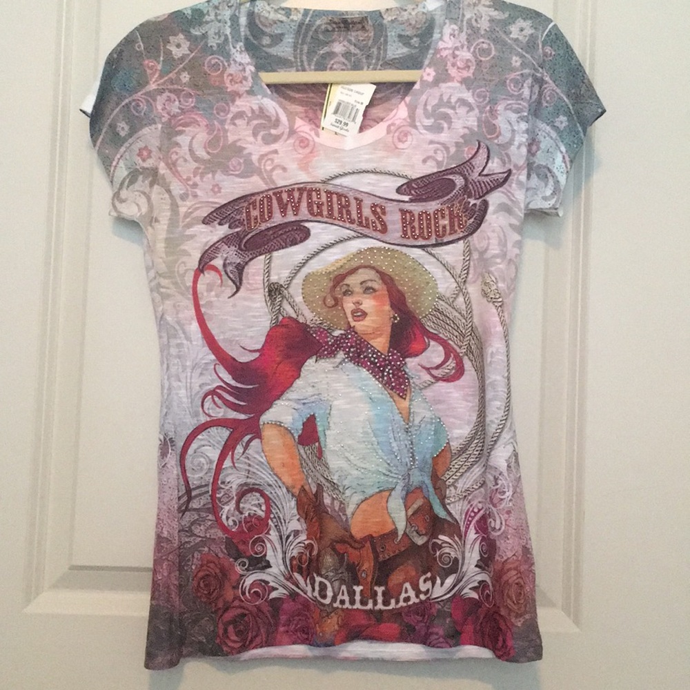 Cowgirls Rock Tee